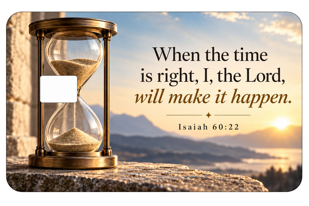 When the Time is Right- Premium Credit Card Slap