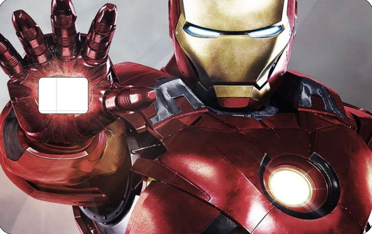 Credit Card Skin Slap- Iron Man Handbeam