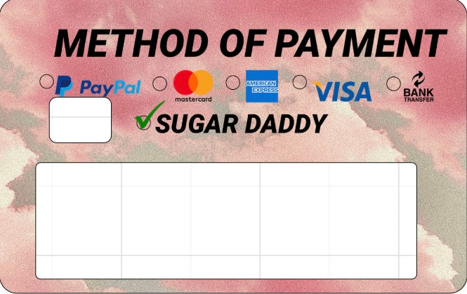 Card Slap- Method of Payment