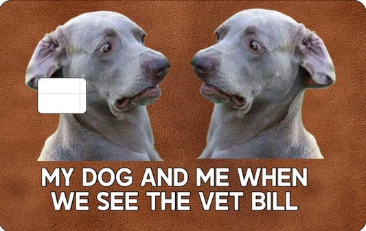 Card Slap- Vet Bill